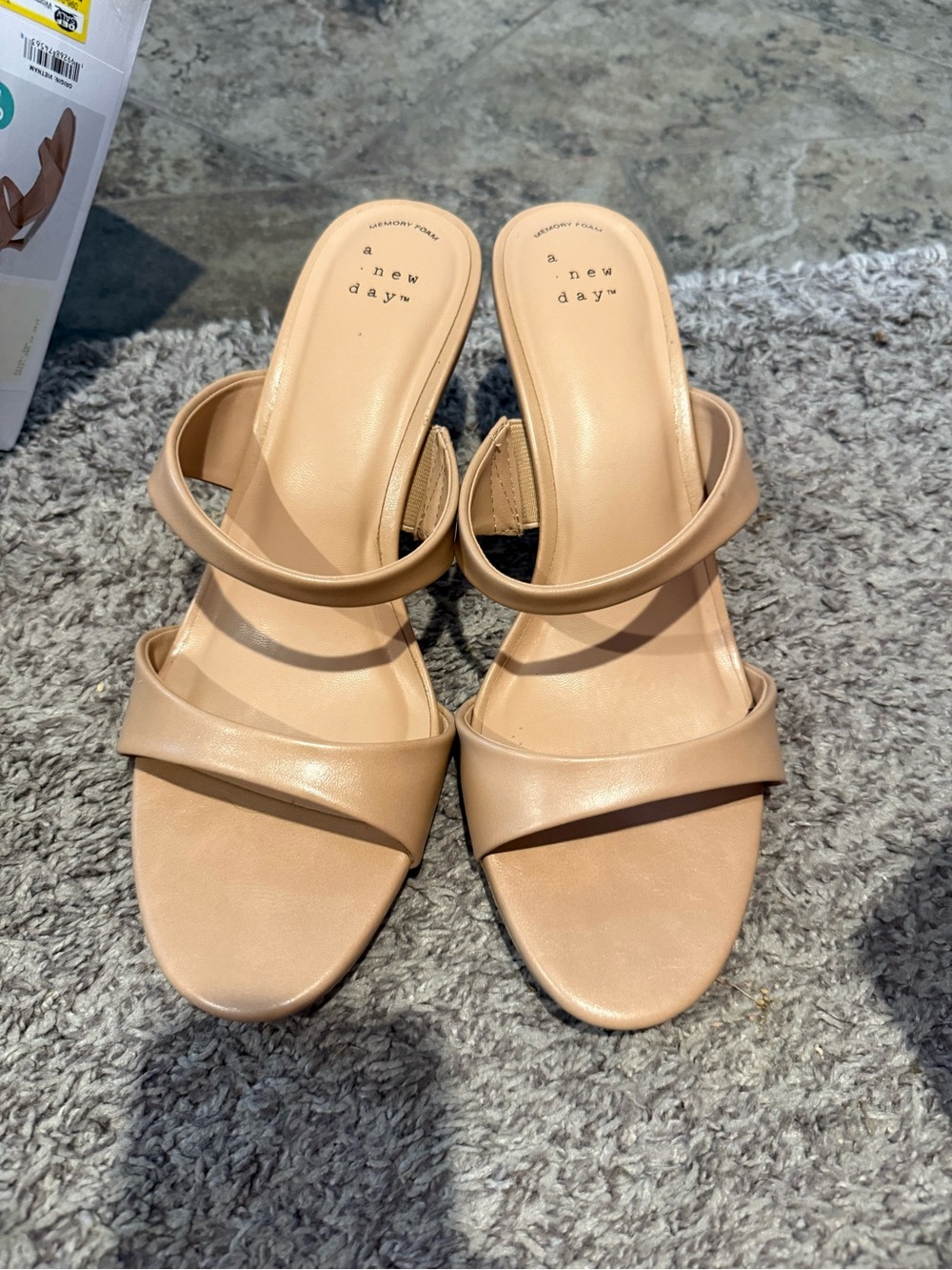 🦊Tan A New Day Paige Heels